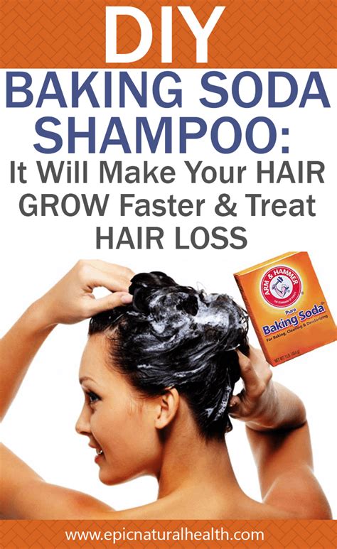 baking soda shampoo for hair growth.
